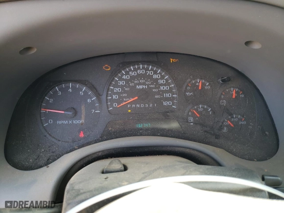 2008 Chevrolet TrailBlazer Fleet w/2FL with VIN 1GNDT13S982106806, listed as a Copart auction lot 48045255 with 132,747 mi miles and Salvage Title. Bid and sale history available at carsss.com. Image 9.