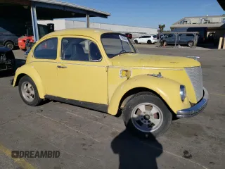 1972 Volkswagen Beetle with VIN 1122273525, listed as a Copart auction lot 79026884 with 17,604 mi miles and Clean Title. Bid and sale history available at DreamBid. Image 4.