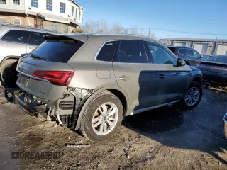 2023 Audi Q5 S line Premium with VIN WA1GAAFY5P2091998, listed as a Copart auction lot 42905015 with 14,041 mi miles and Salvage title. Bid and sale history available at DreamBid. Image 3.