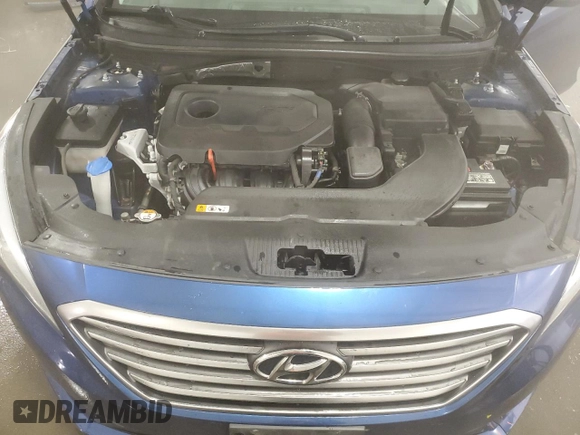 2017 Hyundai Sonata SE with VIN 5NPE24AF1HH543656, listed as a Copart auction lot 45028785 with 87,274 mi miles and Salvage Title. Bid and sale history available at carsss.com. Image 12.