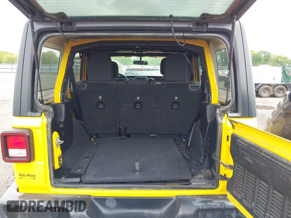 2018 Jeep Wrangler Unlimited Sport z VIN 1C4HJXDN9JW332273, wystawiony jako IAAI lot #42081234 z przebiegiem 94 884 mil mil oraz . Historia ofert i sprzedaży dostępna na DreamBid. Obrazek 17.