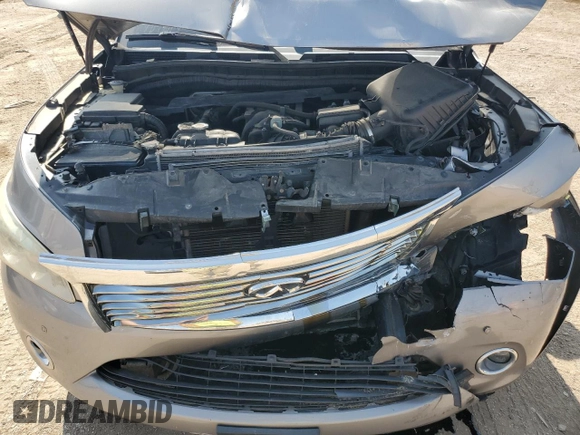 2012 Infiniti QX56 7-passenger with VIN JN8AZ2NE9C9016258, listed as a Copart auction lot 71570824 with 142,859 mi miles and Salvage Title. Bid and sale history available at carsss.com. Image 12.
