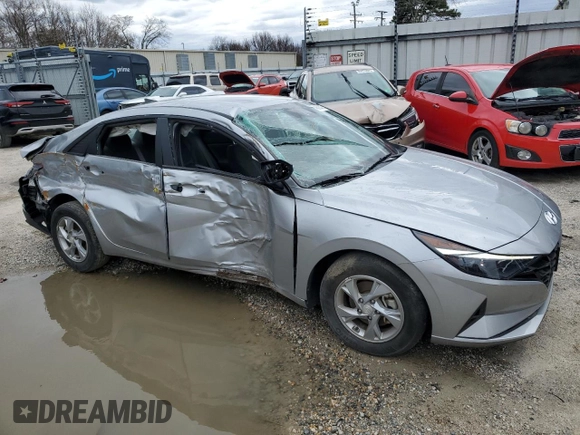 2023 Hyundai Elantra SE with VIN 5NPLL4AG4PH110439, listed as a Copart auction lot 48085275 with 32,492 mi miles and Clean Title. Bid and sale history available at DreamBid. Image 4.