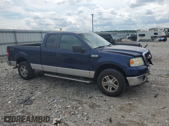 2008 Ford F-150 XLT with VIN 1FTPX14V18FB15382, listed as a Copart auction lot 58553295 with 245,739 mi miles and Clean title. Bid and sale history available at DreamBid. Image 4.