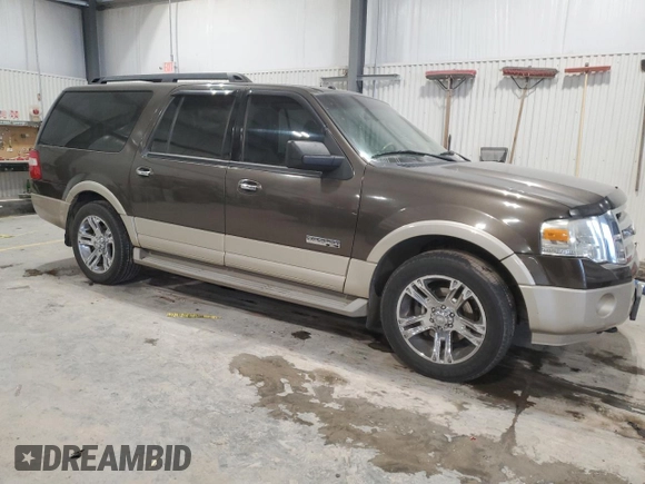 2008 Ford Expedition EL Eddie Bauer with VIN 1FMFK18578LA37238, listed as a Copart auction lot 88054465 with 173,674 mi miles and Salvage Title. Bid and sale history available at carsss.com. Image 4.