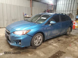 2018 Subaru Impreza Premium with VIN 4S3GTAD63J3708513, listed as a Copart auction lot 43439975 with 134,369 mi miles and Salvage Title. Bid and sale history available at carsss.com. Image 1.