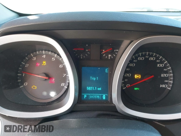 2010 Chevrolet Equinox LT w/2LT with VIN 2CNFLPEY6A6211880, listed as a IAAI auction lot 41694572 with 317,775 mi miles. Bid and sale history available at carsss.com. Image 7.