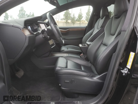 2020 Tesla Model X Long Range with VIN 5YJXCDE23LF248773, listed as a Copart auction lot 53062405 with 62,342 mi miles and Salvage Title. Bid and sale history available at carsss.com. Image 7.