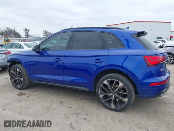 2021 Audi SQ5 Premium Plus with VIN WA1B4AFY4M2044751, listed as a IAAI auction lot 41591199 with 38,877 mi miles. Bid and sale history available at carsss.com. Image 14.