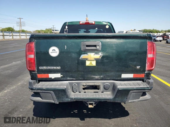 2016 Chevrolet Colorado 2WD LT with VIN 1GCHSCE31G1271445, listed as a Copart auction lot 58174555 with 178,223 mi miles and Salvage title. Bid and sale history available at DreamBid. Image 6.