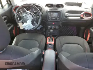 2017 Jeep Renegade Trailhawk z VIN ZACCJBCB6HPE48977, wystawiony jako Copart lot #58949085 z przebiegiem 113 549 mil mil oraz Szkoda całkowita • Salvage title. Historia ofert i sprzedaży dostępna na DreamBid. Obrazek 8.
