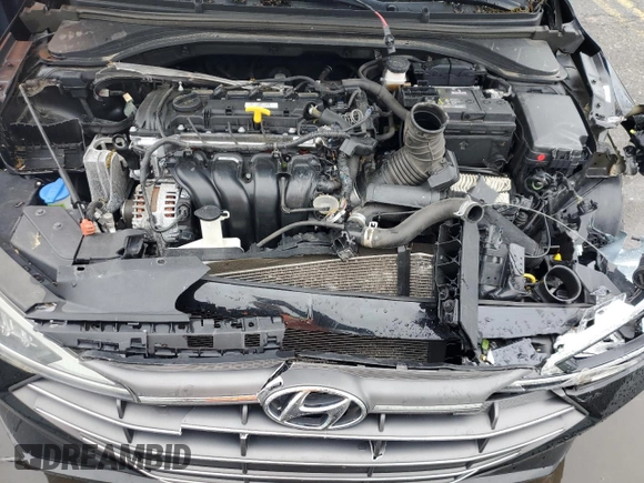2020 Hyundai Elantra SE z VIN KMHD74LF5LU945281, wystawiony jako Copart lot #58012135 z przebiegiem Nie podano mil oraz Szkoda całkowita • Salvage title. Historia ofert i sprzedaży dostępna na DreamBid. Obrazek 11.