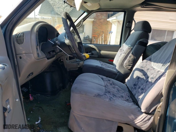 2002 Chevrolet Astro Cargo Van YF7 Upfitter with VIN 1GBDM19X92B110875, listed as a Copart auction lot 48511235 with 143,109 mi miles and Salvage Title. Bid and sale history available at carsss.com. Image 7.