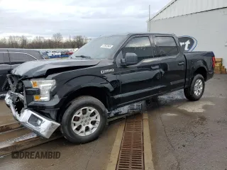 2016 Ford F-150 XLT with VIN 1FTEW1E84GFB57675, listed as a Copart auction lot 47663565 with 83,763 mi miles and Salvage Title. Bid and sale history available at carsss.com. Image 1.