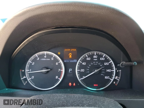 2014 Acura RDX Tech Pkg with VIN 5J8TB3H53EL011509, listed as a Copart auction lot 49315155 with 122,260 mi miles and Salvage Title. Bid and sale history available at carsss.com. Image 9.