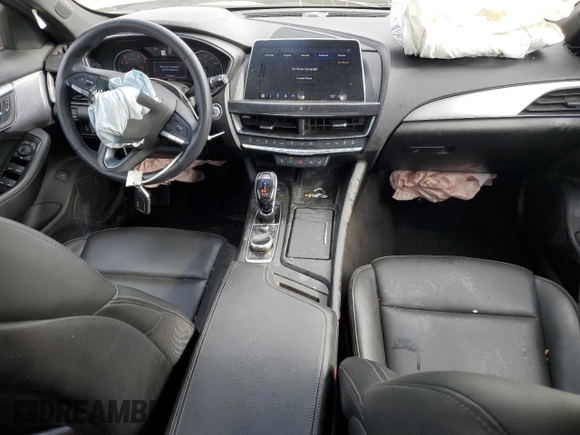 2023 Cadillac CT5 Luxury with VIN 1G6DX5RK0P0123857, listed as a Copart auction lot 56399025 with 45,565 mi miles and Salvage title. Bid and sale history available at DreamBid. Image 8.