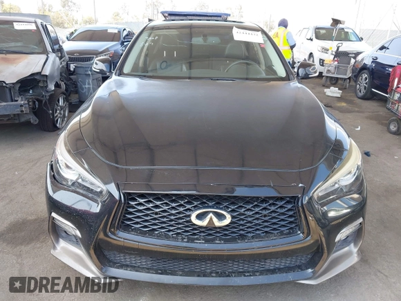 2018 Infiniti Q50 Luxe z VIN JN1EV7AP9JM353684, wystawiony jako IAAI lot #42444432 z przebiegiem 85 036 mil mil oraz . Historia ofert i sprzedaży dostępna na DreamBid. Obrazek 12.