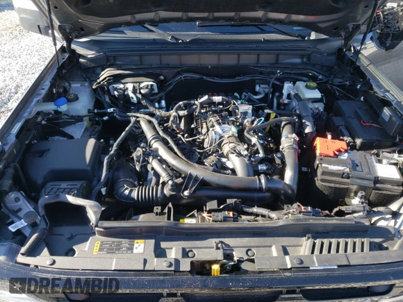 2023 Ford Bronco with VIN 1FMDE5AP3PLB69560, listed as a Copart auction lot 87942835 with 14,412 mi miles and Salvage Title. Bid and sale history available at carsss.com. Image 12.