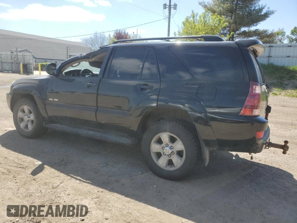 2004 Toyota 4Runner SR5 with VIN JTEBU14R948023114, listed as a Copart auction lot 56295725 with 190,104 mi miles and Clean title. Bid and sale history available at DreamBid. Image 2.