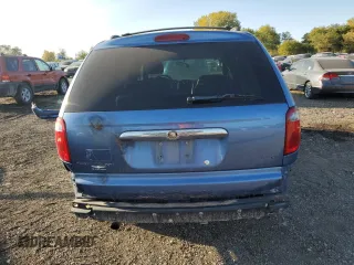 2007 Chrysler Town & Country LWB Touring with VIN 2A4GP54L57R125033, listed as a Copart auction lot 74336714 with 201,984 mi miles and Salvage Title. Bid and sale history available at carsss.com. Image 6.