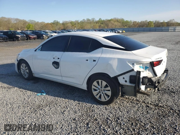 2024 Nissan Sentra S with VIN 3N1AB8BV8RY215556, listed as a Copart auction lot 51447165 with 36,104 mi miles and Salvage Title. Bid and sale history available at DreamBid. Image 2.