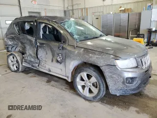 2013 Jeep Compass Sport with VIN 1C4NJDBB5DD129407, listed as a Copart auction lot 43048325 with 118,755 mi miles and Salvage Title. Bid and sale history available at carsss.com. Image 4.