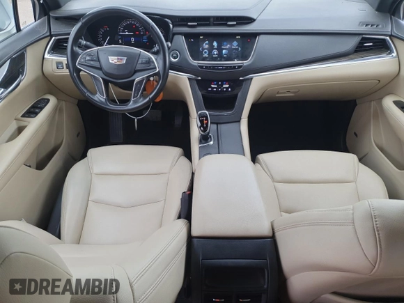 2018 Cadillac XT5 FWD with VIN 1GYKNARSXJZ223593, listed as a Copart auction lot 54414045 with 48,097 mi miles and Salvage title. Bid and sale history available at DreamBid. Image 8.
