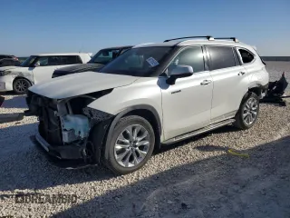 2021 Toyota Highlander Hybrid Limited with VIN 5TDYARAH6MS505682, listed as a Copart auction lot 49719555 with 54,227 mi miles and Salvage title. Bid and sale history available at DreamBid. Image 1.