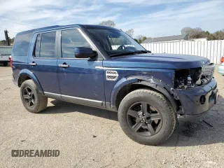2013 Land Rover LR4 Lux with VIN SALAK2D49DA664975, listed as a Copart auction lot 48664235 with 109,879 mi miles and Salvage title. Bid and sale history available at DreamBid. Image 4.