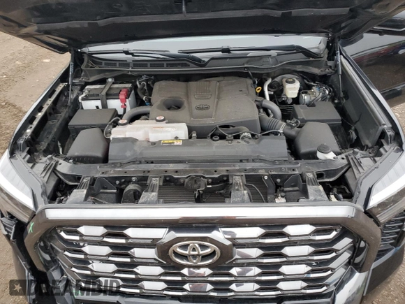 2022 Toyota Tundra Platinum with VIN 5TFNA5DB9NX028910, listed as a Copart auction lot 73638914 with 25,404 mi miles and Salvage title. Bid and sale history available at DreamBid. Image 12.