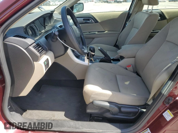 2015 Honda Accord Sedan LX with VIN 1HGCR2F33FA167831, listed as a Copart auction lot 51543305 with 63,841 mi miles and Salvage Title. Bid and sale history available at carsss.com. Image 7.