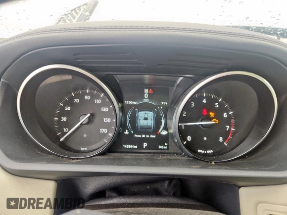 2016 Land Rover Range Rover Sport HSE with VIN SALWR2VF1GA570272, listed as a Copart auction lot 60835715 with 143,864 mi miles and Clean title. Bid and sale history available at DreamBid. Image 9.