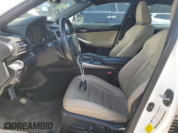2020 Lexus IS 300 F Sport z VIN JTHG81F24L5040478, wystawiony jako Copart lot #61616525 z przebiegiem 69 672 mil mil oraz Szkoda całkowita • Salvage title. Historia ofert i sprzedaży dostępna na DreamBid. Obrazek 7.