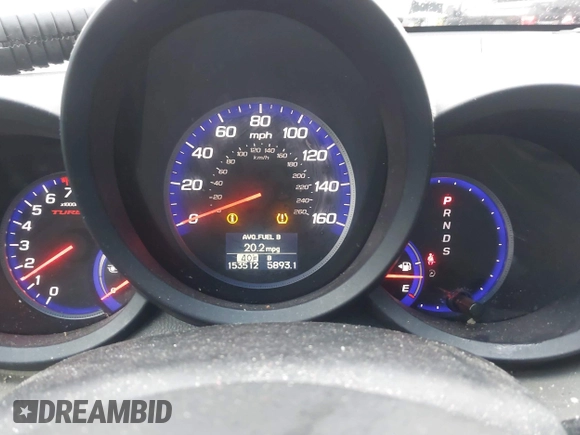 2009 Acura RDX with VIN 5J8TB18219A007826, listed as a IAAI auction lot 41554477 with 153,512 mi miles and . Bid and sale history available at DreamBid. Image 7.