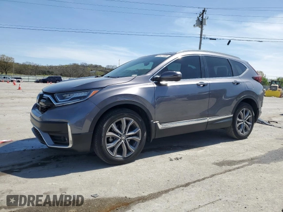 2021 Honda CR-V Touring z VIN 5J6RW2H94ML019220, wystawiony jako Copart lot #51437405 z przebiegiem 35 362 mil mil oraz Czysty tytuł • Clean title. Historia ofert i sprzedaży dostępna na DreamBid. Obrazek 1.