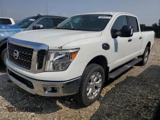 2017 Nissan Titan Pro-4X z VIN 1N6BA1F46HN540860, wystawiony jako Copart lot #58847675 z przebiegiem 108 966 mil mil oraz Czysty tytuł • Clean title. Historia ofert i sprzedaży dostępna na DreamBid. Obrazek 1.