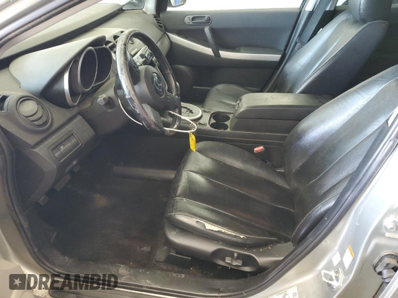 2008 Mazda CX-7 Sport with VIN JM3ER293X80185648, listed as a Copart auction lot 52094535 with 185,123 mi miles and Salvage Title. Bid and sale history available at DreamBid. Image 7.