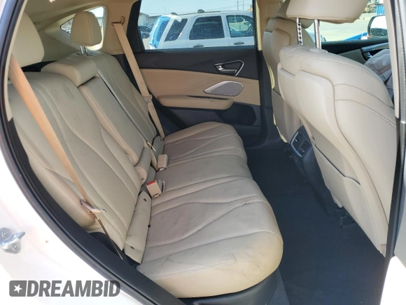 2023 Acura RDX Technology with VIN 5J8TC1H58PL003832, listed as a Copart auction lot 77990164 with 27,556 mi miles and Salvage title. Bid and sale history available at DreamBid. Image 11.