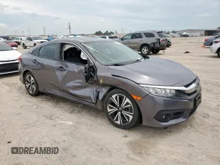2018 Honda Civic EX-L z VIN JHMFC1F73JX013862, wystawiony jako Copart lot #58811855 z przebiegiem 104 926 mil mil oraz Szkoda całkowita • Salvage title. Historia ofert i sprzedaży dostępna na DreamBid. Obrazek 4.