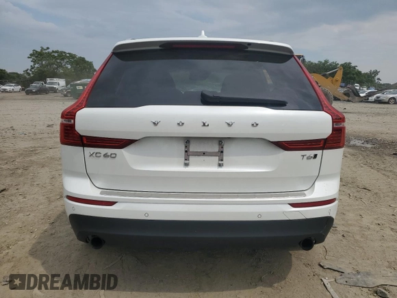2019 Volvo XC60 Momentum with VIN YV4A22RK1K1387229, listed as a Copart auction lot 59251215 with 46,563 mi miles and Salvage title. Bid and sale history available at DreamBid. Image 6.