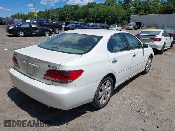 2005 Lexus ES 350 with VIN JTHBA30GX55134172, listed as a IAAI auction lot 42781364 with 292,824 mi miles and . Bid and sale history available at DreamBid. Image 4.