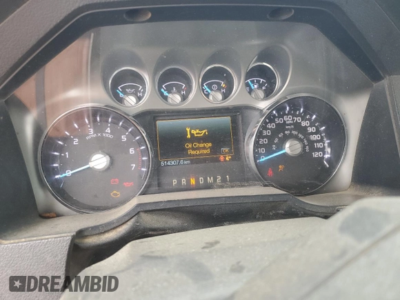 2015 Ford F-250 Lariat z VIN 1FT7W2B61FEA48855, wystawiony jako Copart lot #63707595 z przebiegiem 514 307 mil mil oraz Szkoda całkowita • Salvage title. Historia ofert i sprzedaży dostępna na DreamBid. Obrazek 9.