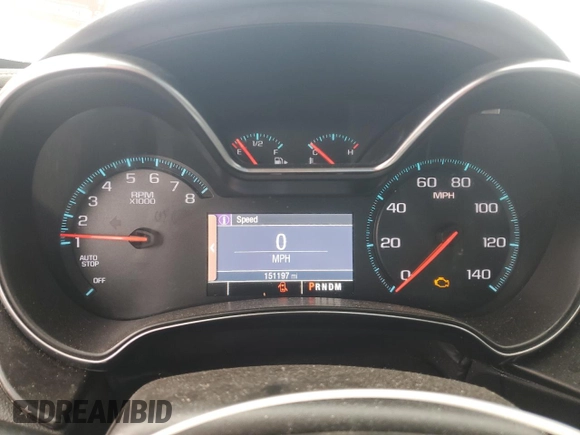 2015 Chevrolet Impala LS with VIN 1G11X5SL8FU137153, listed as a Copart auction lot 51991555 with 151,197 mi miles and Salvage Title. Bid and sale history available at DreamBid. Image 9.