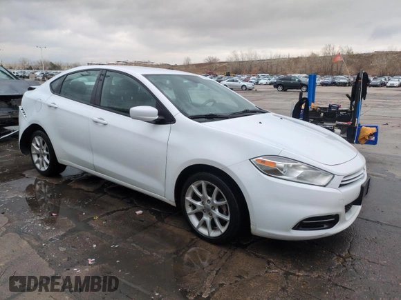 2013 Dodge Dart SXT with VIN 1C3CDFBAXDD153224, listed as a Copart auction lot 51930975 with 65,791 mi miles and Salvage Title. Bid and sale history available at carsss.com. Image 4.