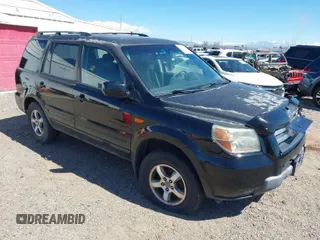 2008 Honda Pilot EX-L with VIN 5FNYF18598B027783, listed as a IAAI auction lot 41872532 with 225,562 mi miles. Bid and sale history available at carsss.com. Image 1.