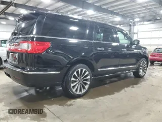 2018 Lincoln Navigator Select z VIN 5LMJJ3HT5JEL08151, wystawiony jako Copart lot #57230735 z przebiegiem 44 617 mil mil oraz Szkoda całkowita • Salvage title. Historia ofert i sprzedaży dostępna na DreamBid. Obrazek 3.