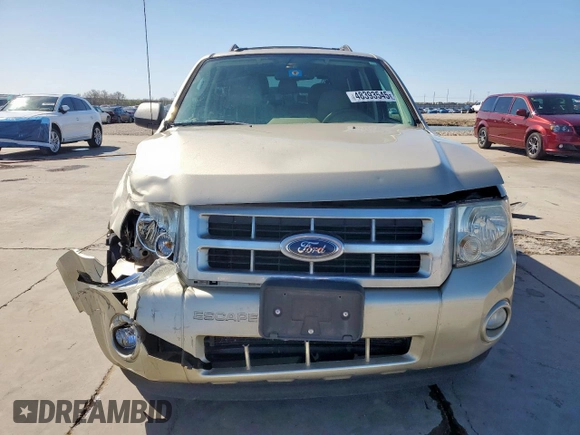2012 Ford Escape XLT with VIN 1FMCU0D70CKA83488, listed as a Copart auction lot 48393545 with 136,531 mi miles and Salvage Title. Bid and sale history available at carsss.com. Image 5.