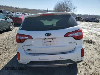 2015 Kia Sorento SX with VIN 5XYKWDA76FG609624, listed as a Copart auction lot 47774615 with 137,670 mi miles and Salvage Title. Bid and sale history available at carsss.com. Image 6.