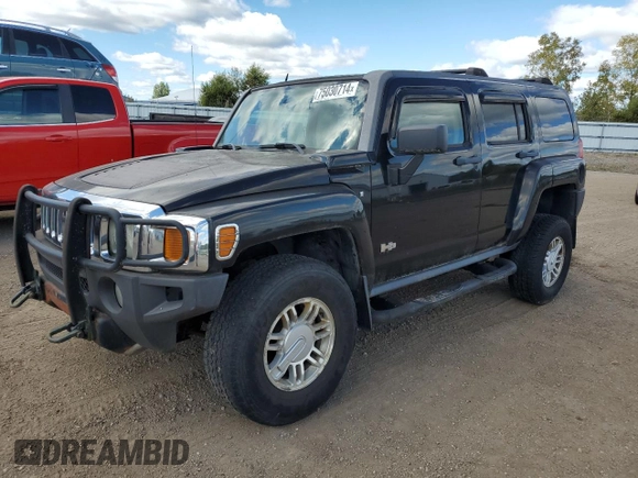 2008 Hummer H3 SUV with VIN 5GTEN13E188198551, listed as a Copart auction lot 75030714 with 119,728 mi miles and Clean Title. Bid and sale history available at carsss.com. Image 1.