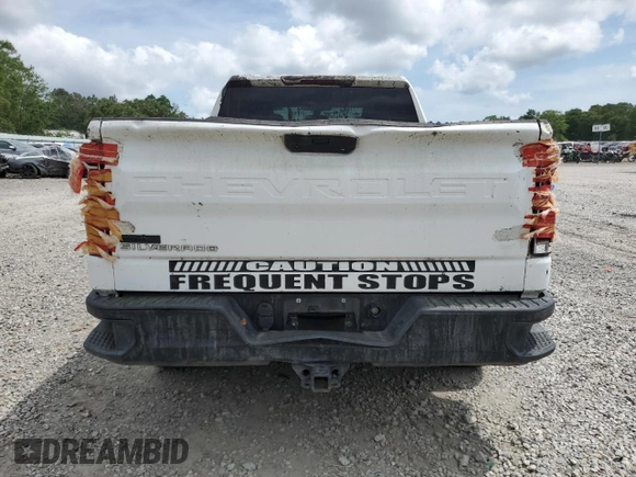 2020 Chevrolet Silverado 1500 with VIN 1GCRWAEK0LZ267869, listed as a Copart auction lot 54622745 with 146,948 mi miles and Clean Title. Bid and sale history available at DreamBid. Image 6.
